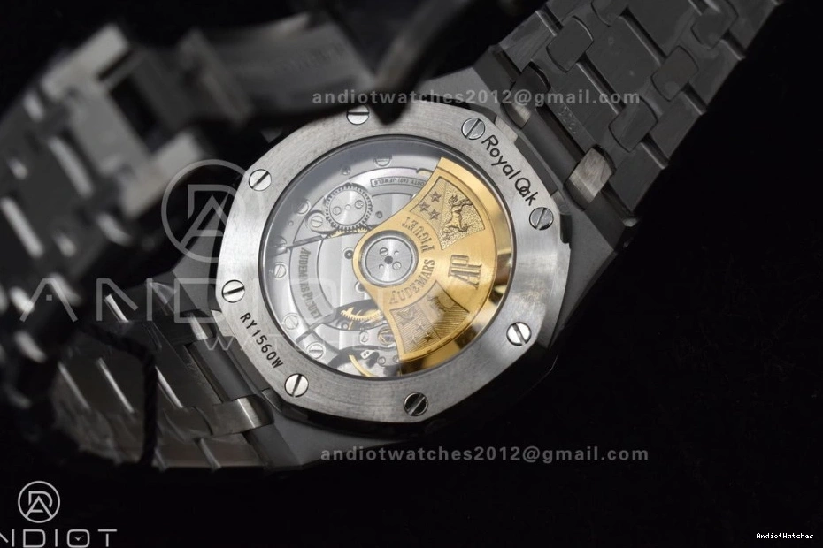 37mm 1:1 SS Bracelet Super Best SS Textured SA3120 Royal Dial Edition ZF White 1035 Clone 15450 on Oak Stretchable 0911